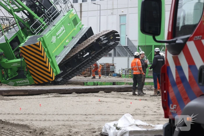 Ongeval met bouwkraan leidt tot grote inzet hulpdiensten