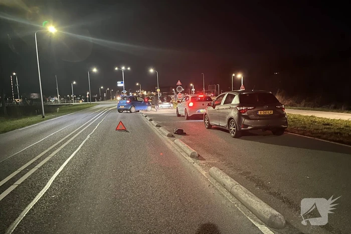 Ongeval met twee voertuigen zorgt voor schade