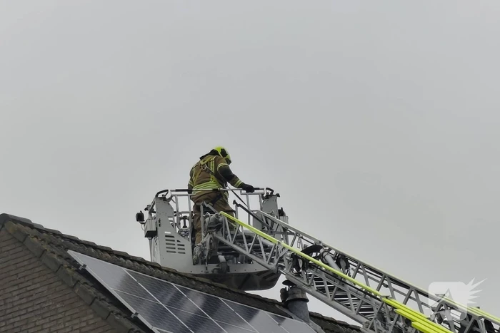 Brandweer helpt kat in nood