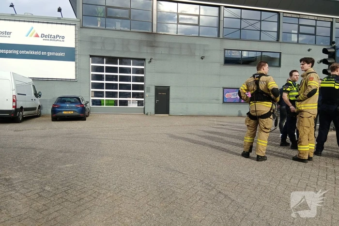 Werknemers gecontroleerd na brand in industrie