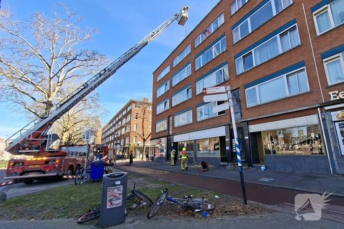 Brand in bakkerij leidt tot middelbrand