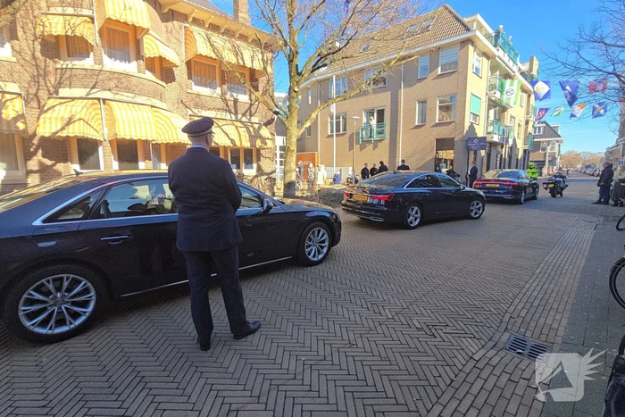 Prinses Margriet bezoekt expositie Varen voor Vrijheid