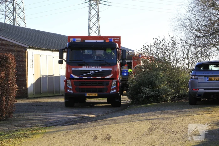 Buitenbrand veroorzaakt rookoverlast