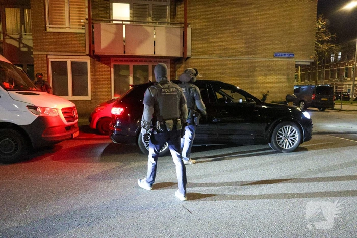 Grote inzet politie bij aanhouding