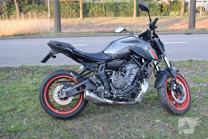 Motorrijder gewond na valpartij
