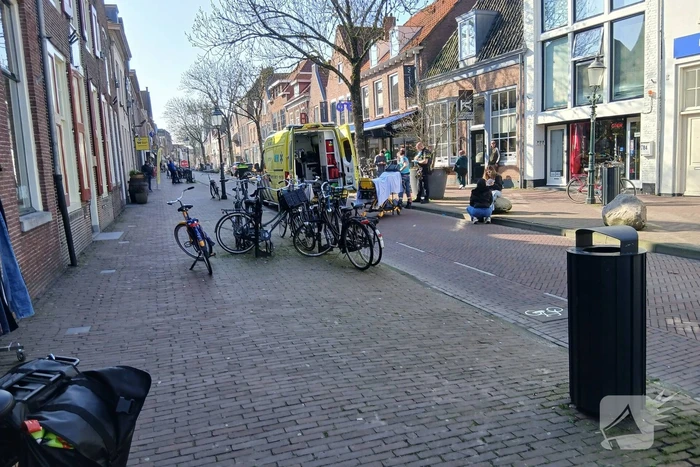 Persoon gewond na valpartij