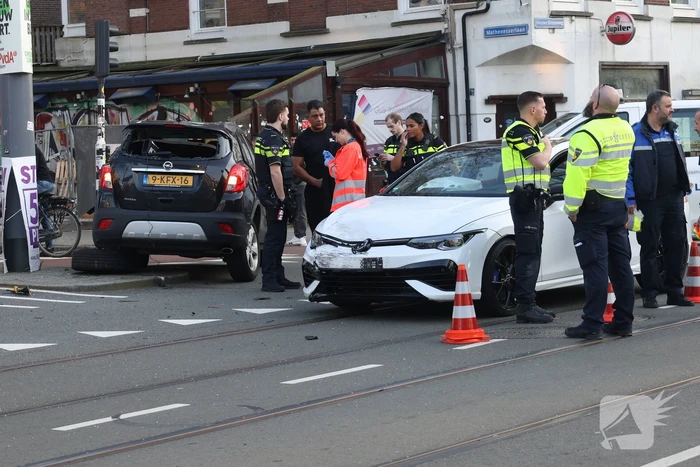 Aanrijding zorgt voor verkeershinder