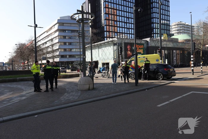 Fatbike en auto betrokken bij ongeval