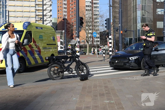 Fatbike en auto betrokken bij ongeval