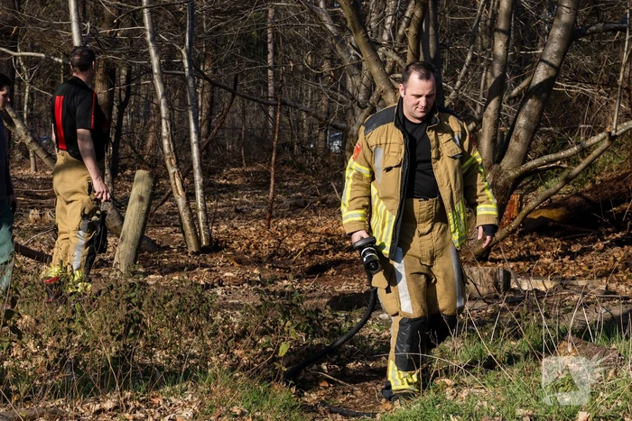 Buitenbrand geblust op terrein zorginstelling