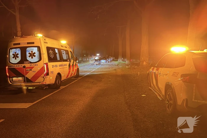 Bestuurder zwaargewond bij ernstig ongeval