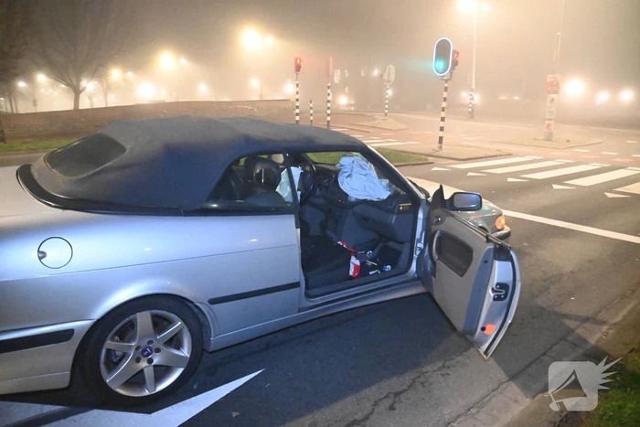 Bestuurder aangehouden na verlaten plaats ongeval