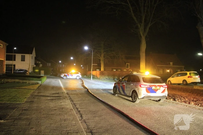 Buitenbrand verwoest garagezolder