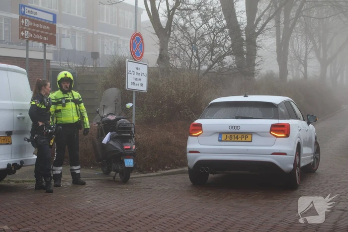 Ongeval tussen scooter en auto leidt tot gewonde
