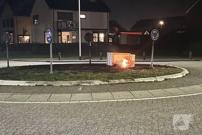 Vermoedelijke brandstichting leidt tot brandweeractie