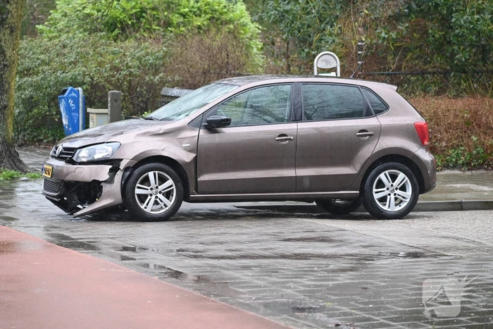 Ongeval tussen scooter en auto