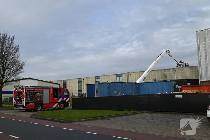 Brand in machine leidt tot grote inzet