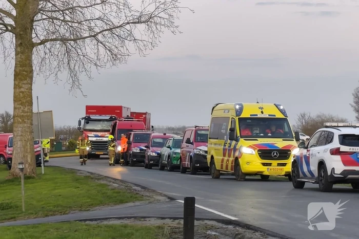 Brand in loods veroorzaakt grote rookontwikkeling