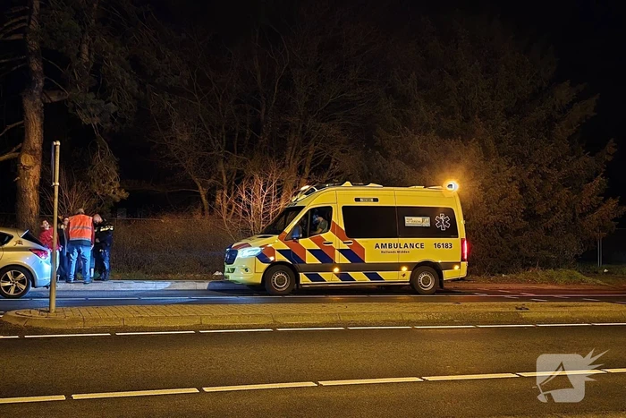 Bestuurder botst tegen verkeersbord