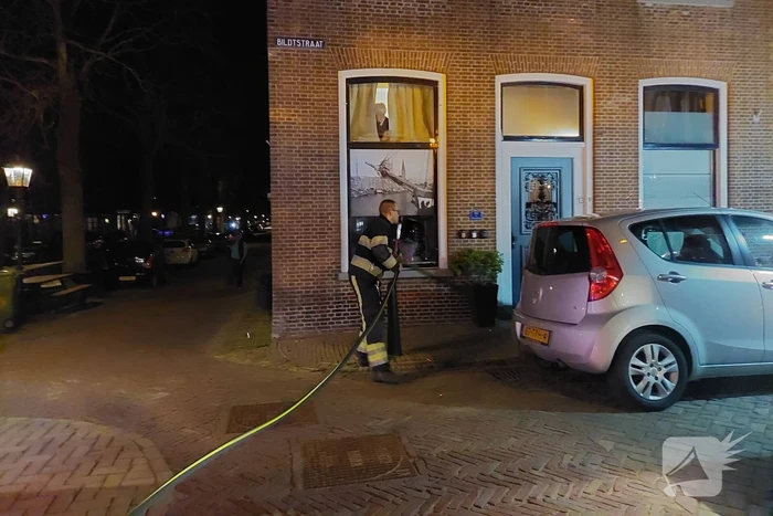 Hoogwerker afstempelen gaat moeizaam bij brand