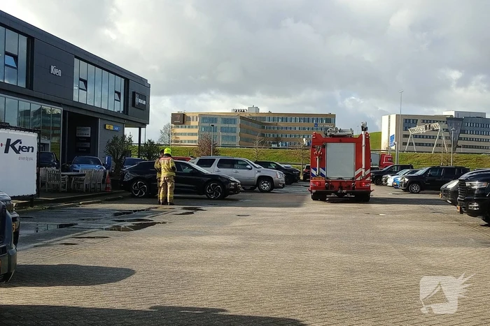 Pand autobedrijf ontruimd na mogelijke gaslekkage