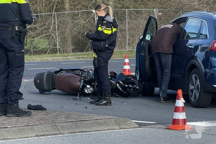 Geen gewonden na ongeval door voorrangsfout