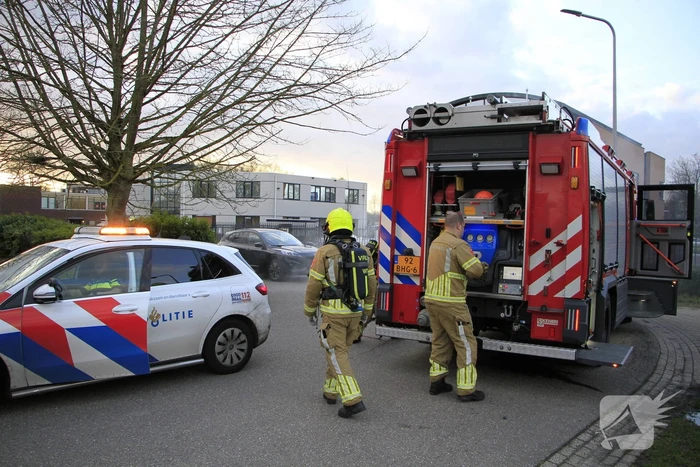 Brand in auto door lithiumaccu's