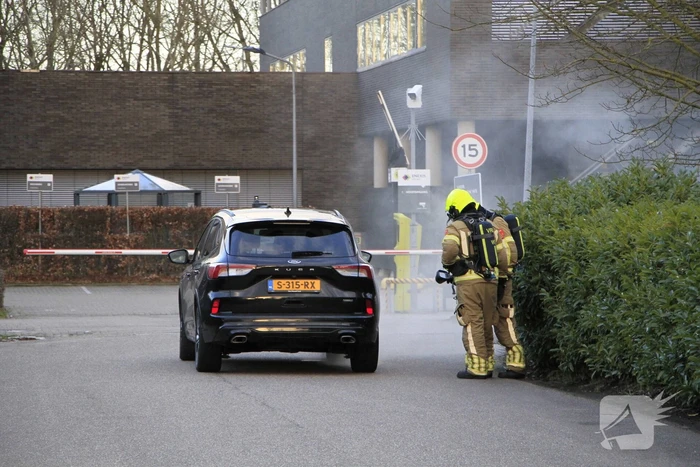 Brand in auto door lithiumaccu's