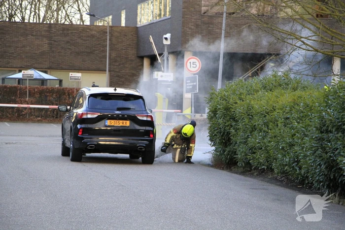 Brand in auto door lithiumaccu's