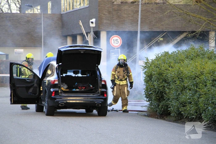 Brand in auto door lithiumaccu's