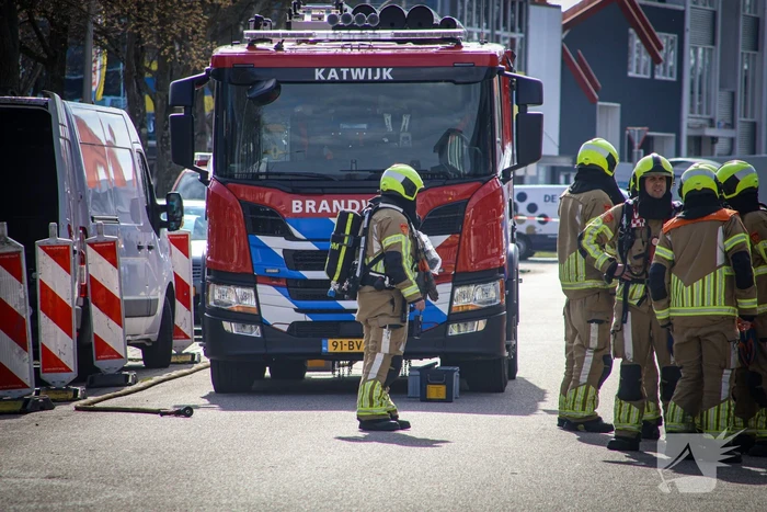 Grote gasleiding geraakt tijdens graafwerkzaamheden