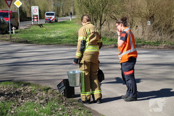 Brand door kortsluiting in elektrische driewieler