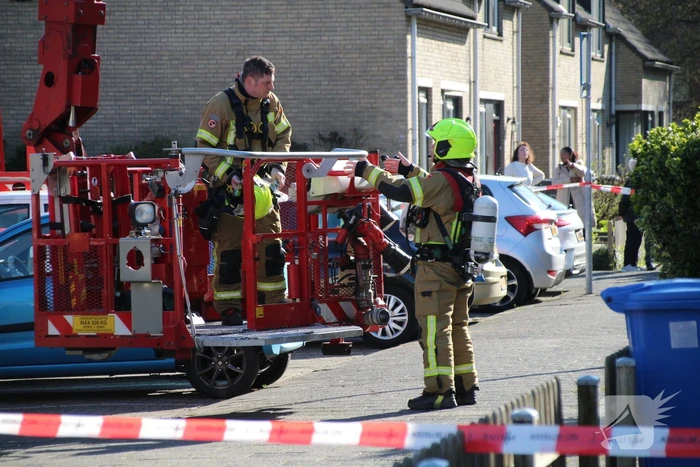 Brand op zolder eist leven van kat