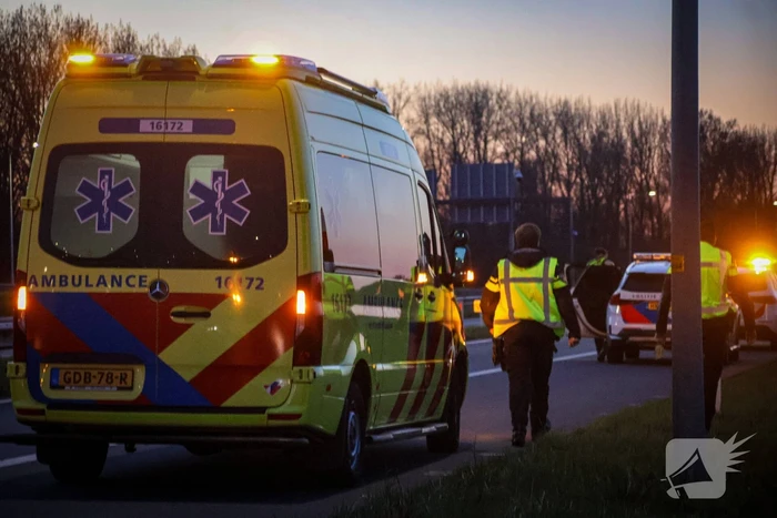 Bestuurder onder invloed aangehouden na op de kop slaan met voertuig