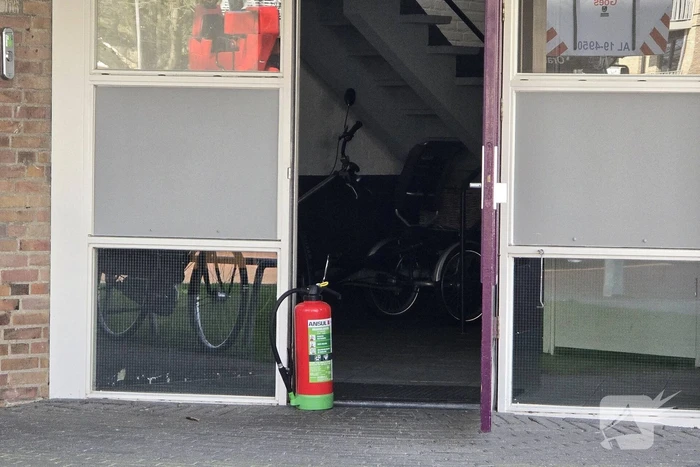 Balkonbrand in woning geblust