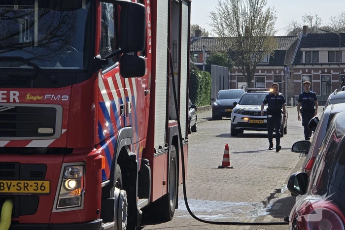 Balkonbrand in woning geblust