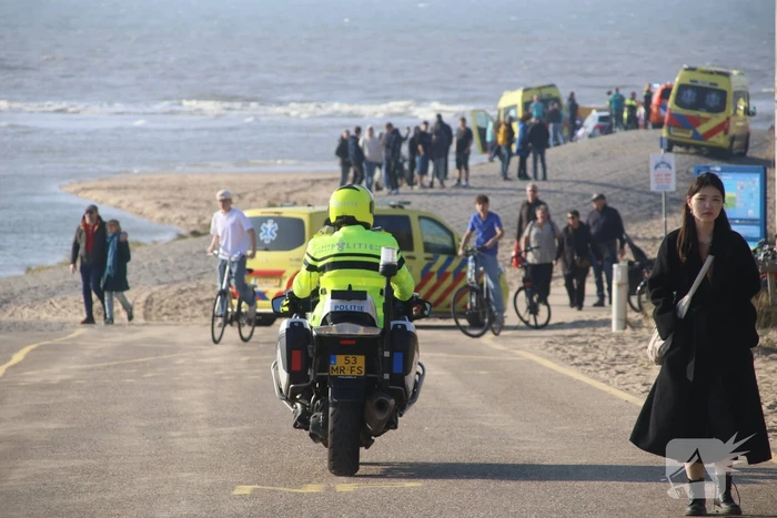 Hulpdiensten massaal ingezet voor incident op strand