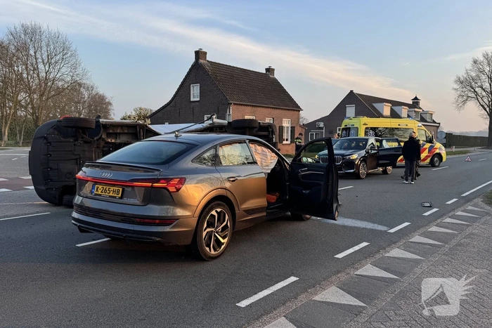 Bestuurder onder invloed betrokken bij aanrijding
