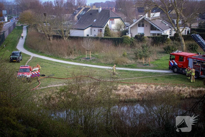 Brand in duingebied snel onder controle