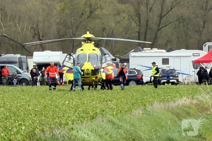 Motorcrosser zwaargewond na val
