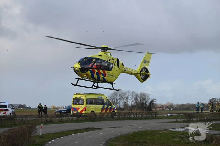 Zwaargewonde na ernstige aanrijding