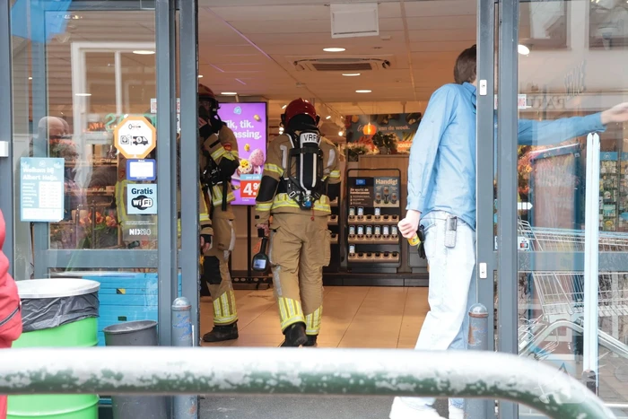 Vreemde lucht zorgt voor onwelwordingen in supermarkt