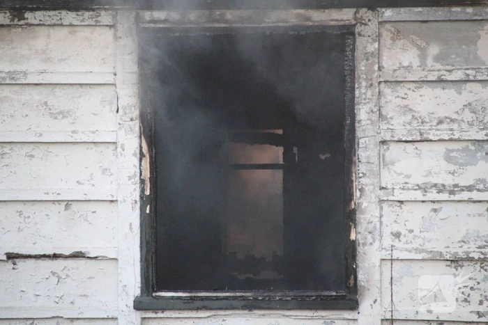 Grote brand verwoest chalet