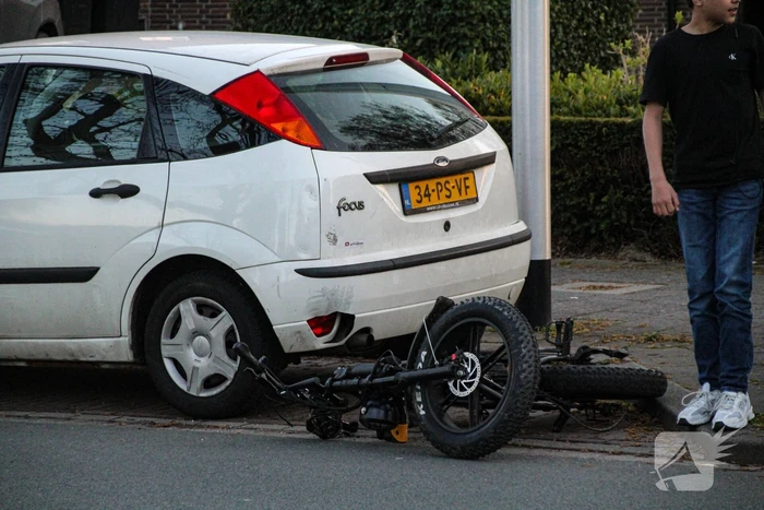 Fatbiker betrokken bij ongeval met auto