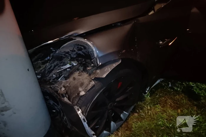 Controle na ongeval met Noorse auto