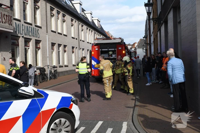 Brand door wasmachine beperkt gebleven