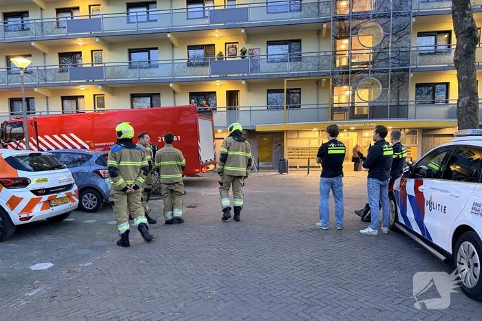 Dakbrand in flatwoning opschudding in Uden