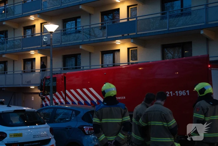 Dakbrand in flatwoning opschudding in Uden