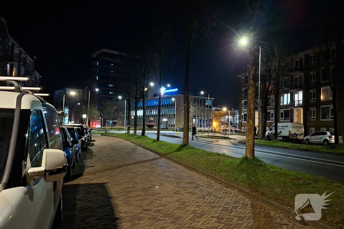 Kogelgaten in ramen van woning
