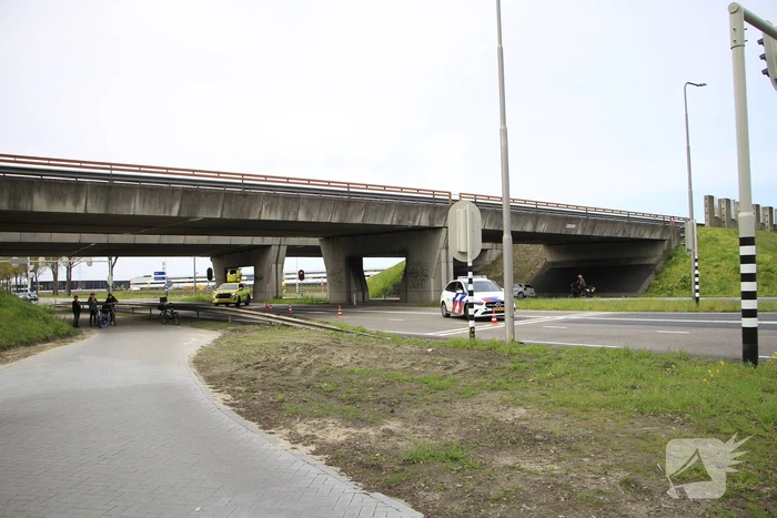 Ongeval met meerdere beschadigde voertuigen